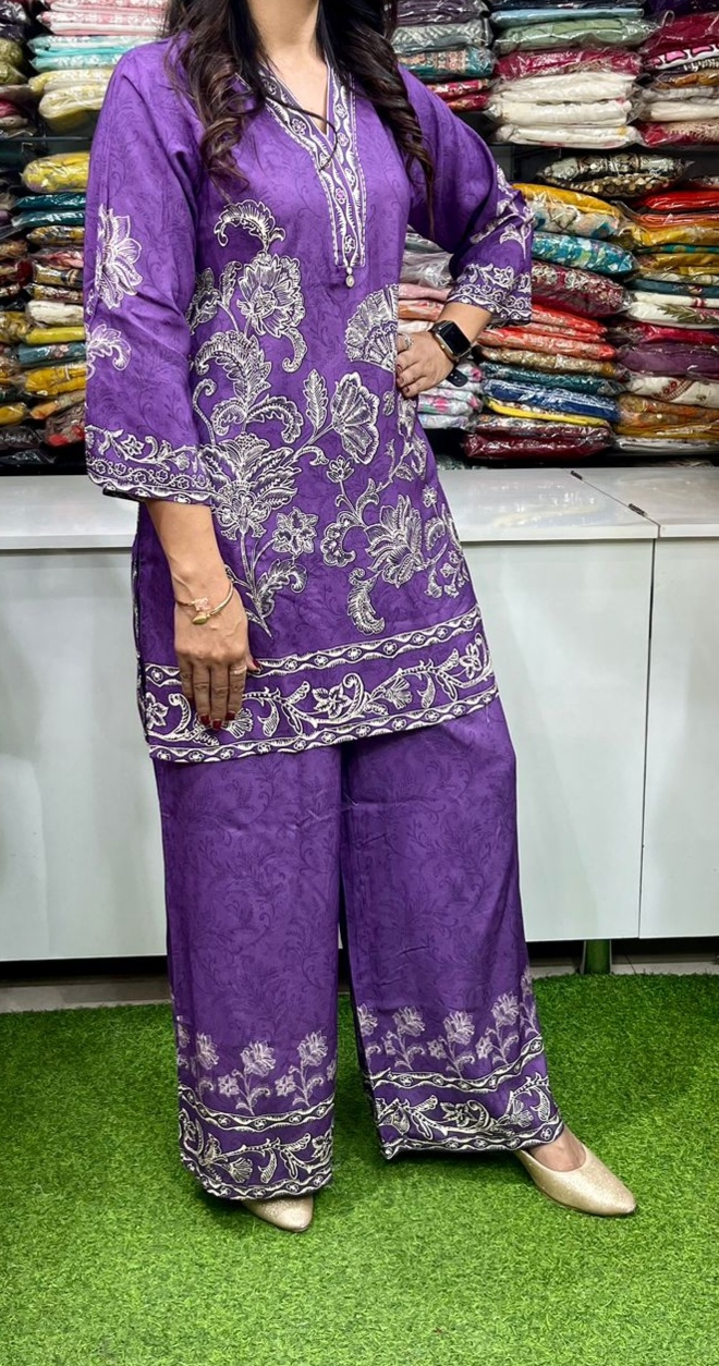 AMETHYST ELEGANCE CO-ORD SET