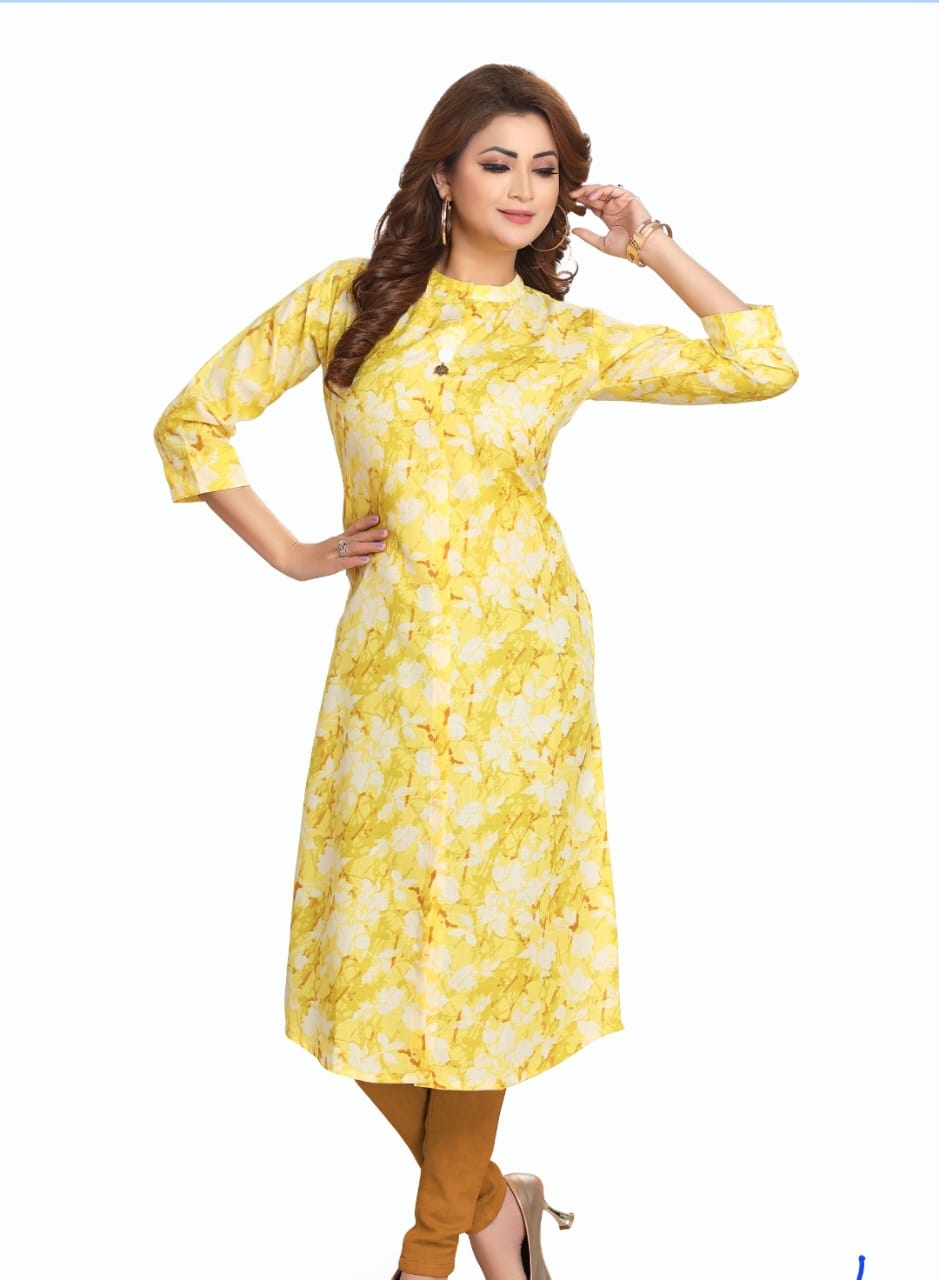 SUNSHINE BLOOM KURTI